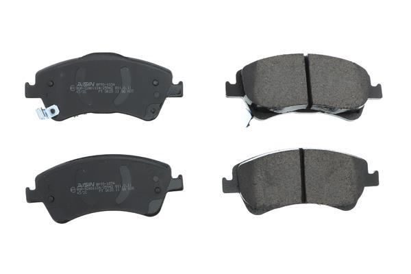 Jeu de 4 plaquettes de frein AISIN ref. BPTO-1034